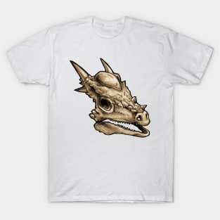 Dinosaur Skull Stygimoloch Sticker T-Shirt